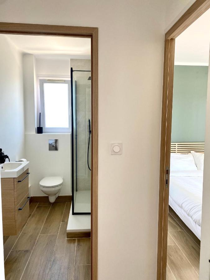 Appartement "Le Fabregas" 4 Pers Vue Mer 라센느쉬르메르 외부 사진